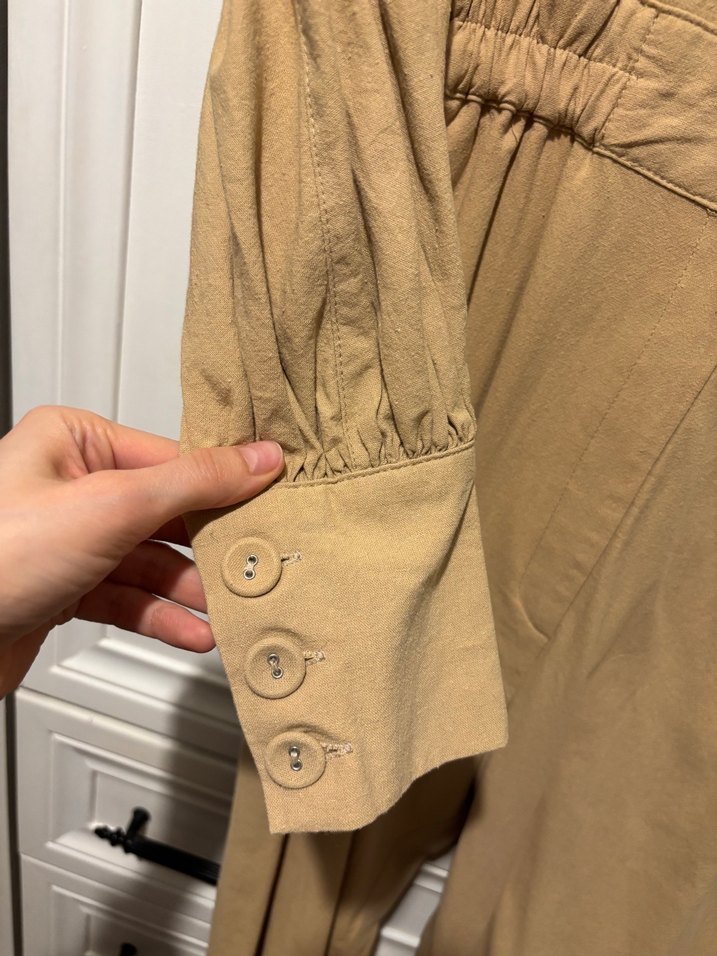 Bej Kemerli Kadın Uzun Tulum - Görsel 4