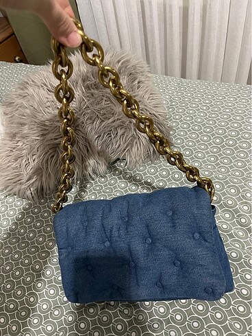  Beden Orjinal kot Zara çanta