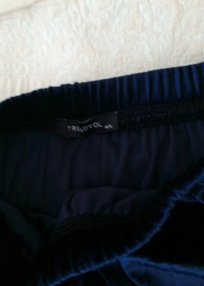 Etek mavi uzun - Görsel 3