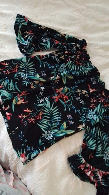 Çiçekli bluz - Görsel 2