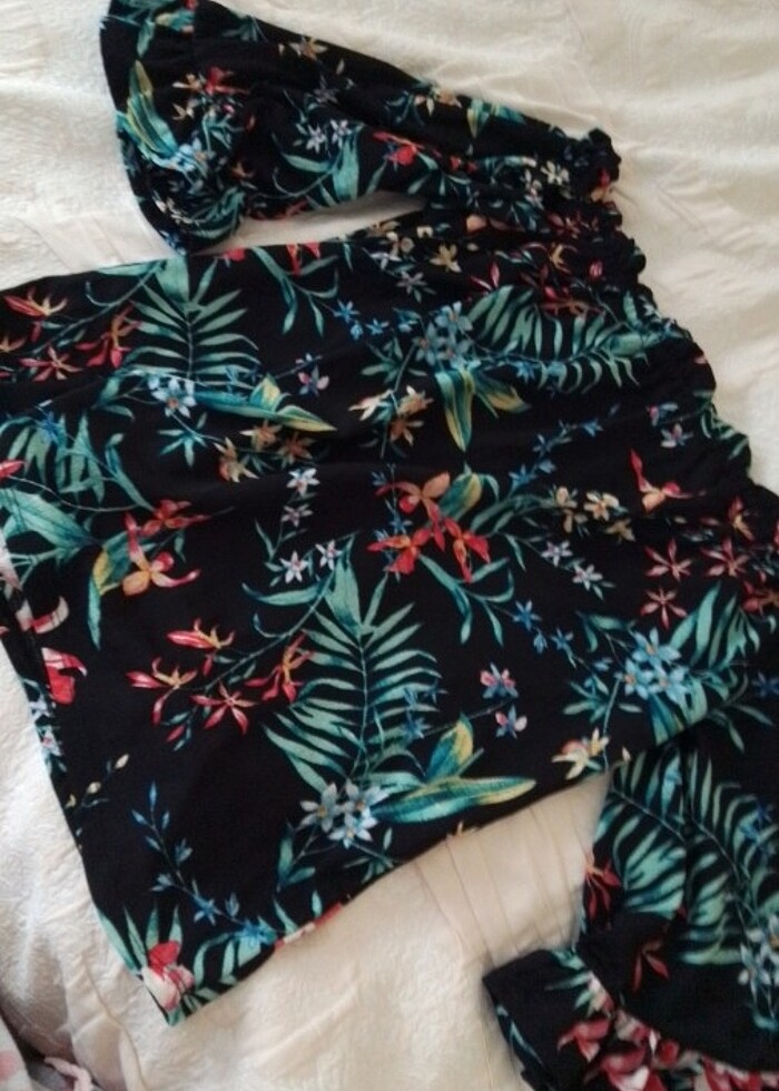 Çiçekli bluz - Görsel 2