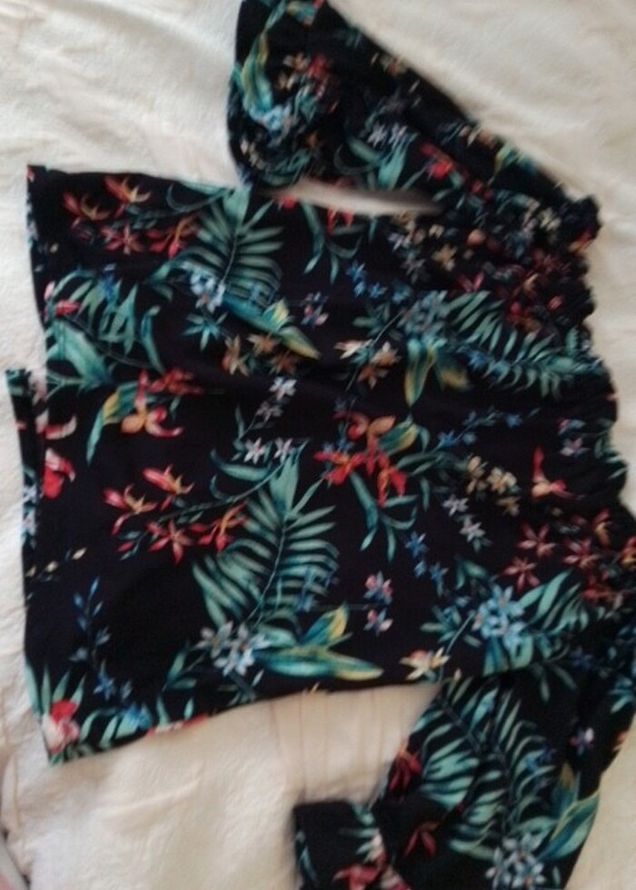 Çiçekli bluz - Görsel 3