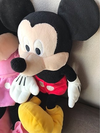 diğer Beden Minie ve Mickey mouse pelüş oyuncakları