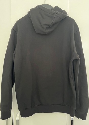 H&M S Siyah Kapüşonlu New York City Baskılı Sweatshirt - Görsel 3