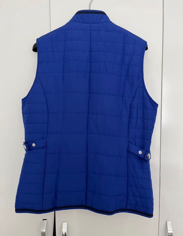 Atelier Marka Mavi Fermuarlı Kadın Yelek - Görsel 3