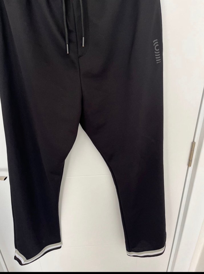 Berska Siyah Bel Bantlı Erkek Eşofman Altı - Görsel 3