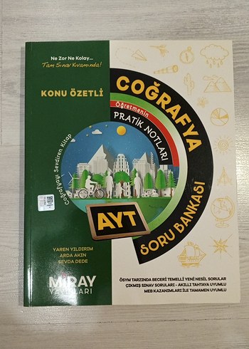 AYT Coğrafya Konu Özetli Soru Bankası