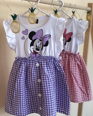 Minie mouse elbise