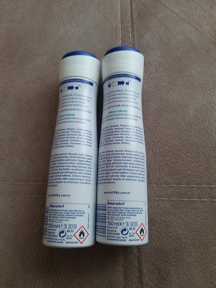 Nivea Dry Fresh Kadın Deodorant 150 ml x2 - Görsel 3