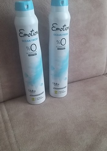 Emotion Ocean Fresh Kadın Deodorant 2x200ml - Görsel 2