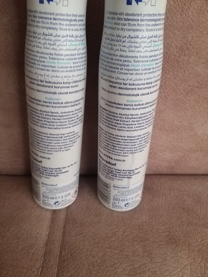 NİVEA Fresh Natural Kadın Deodorant 2'li Avantajlı Boy SIFIR - Görsel 4