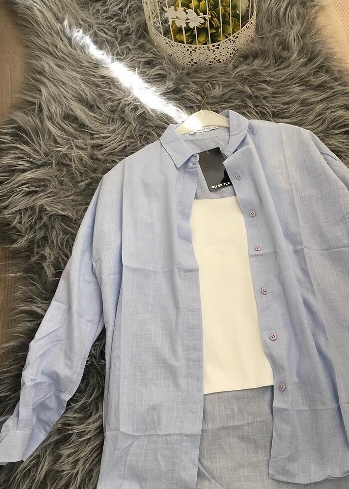 Qu style gömlek - Görsel 2