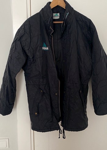 Adidas Siyah vintage Dış Giyim Mont