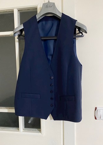 Lacivert Erkek Ofis Takım Elbise Ceket - Görsel 3