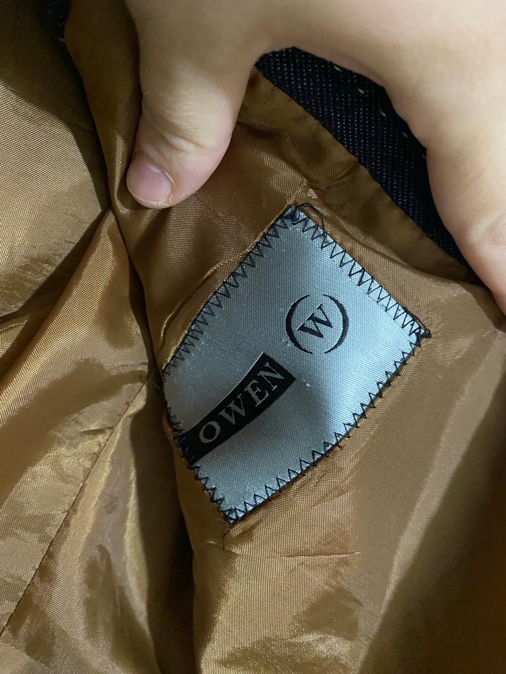 Düğmeli Lacivert Denim Erkek Ceket - Görsel 3