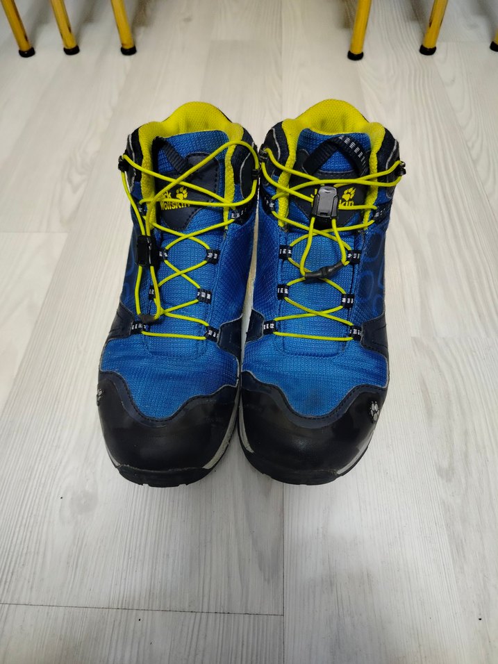 Mavi Desenli Erkek Çocuk Bot - Görsel 2