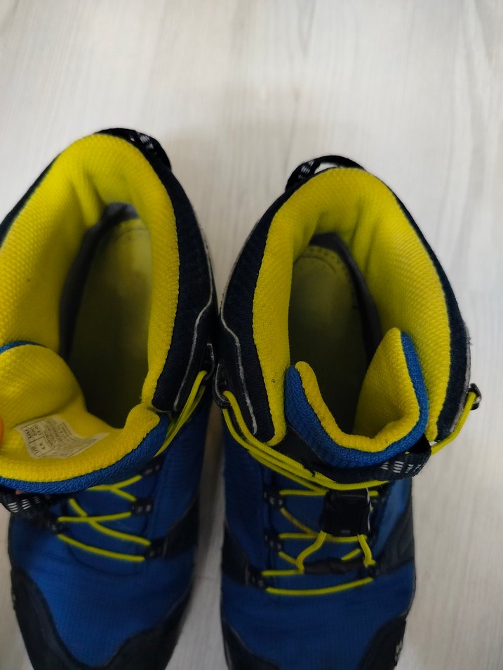 Mavi Desenli Erkek Çocuk Bot - Görsel 3