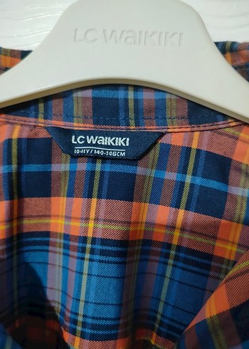 Renkli Ekoseli Düğmeli Uzun Kollu Erkek çocuk Gömlek - Görsel 5