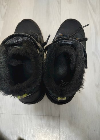 Erkek Çocuk Siyah Kamuflaj Desenli Bot - Görsel 6