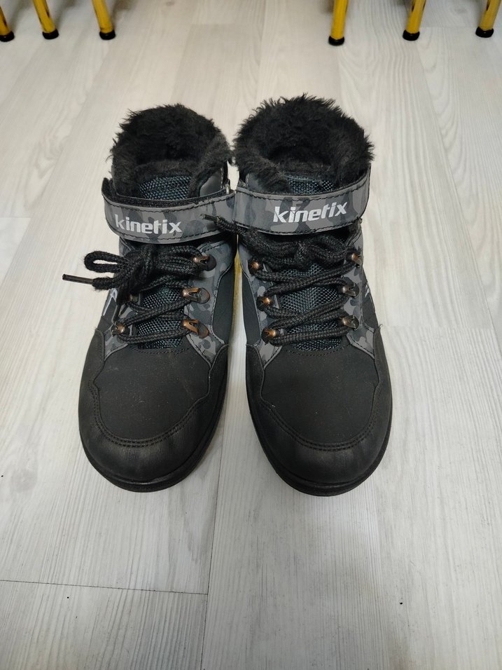 Erkek Çocuk Siyah Kamuflaj Desenli Bot - Görsel 5