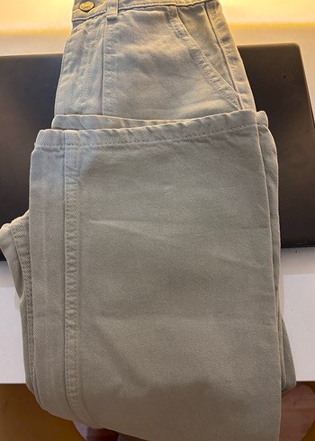 Wide leg demin jean - Görsel 3