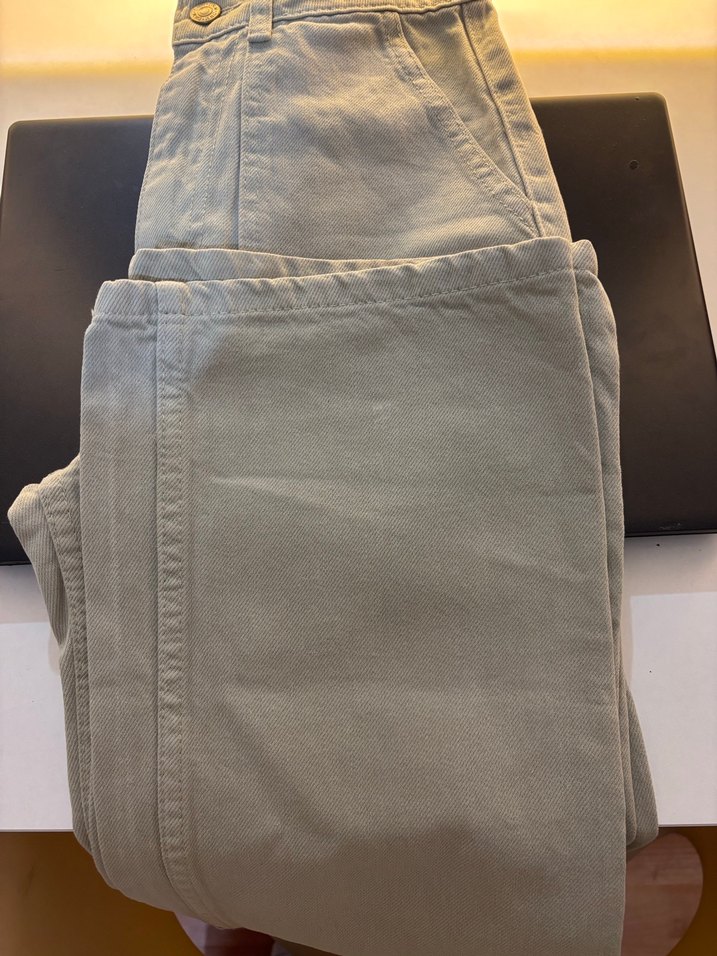 Wide leg demin jean - Görsel 3