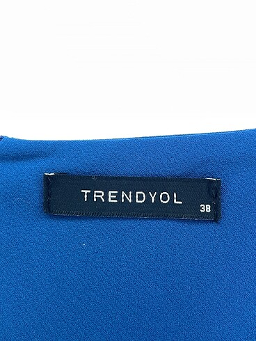 38 Beden mavi Renk Trendyol & Milla Kısa Elbise %70 İndirimli.
