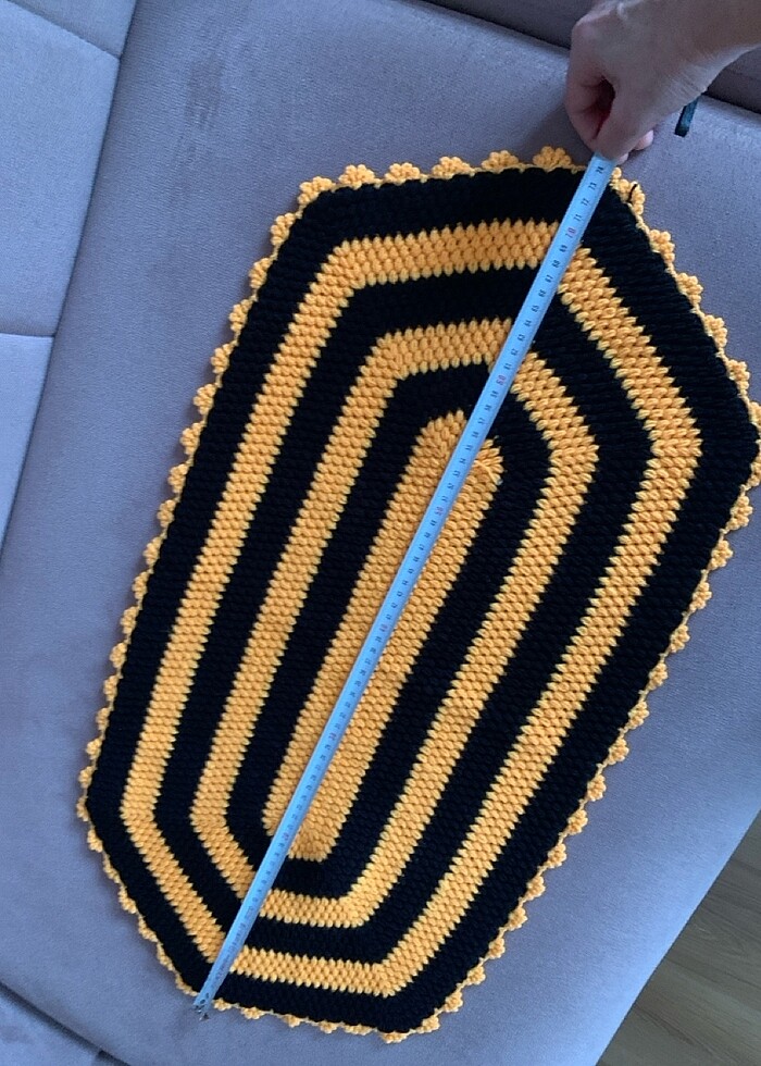 Örgü runner - Görsel 4