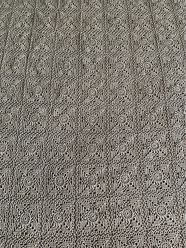 Tığ işi masa örtüsü - Görsel 3