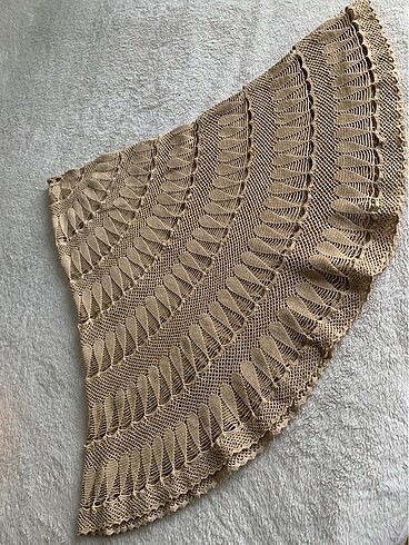 Tığ işi masa örtüsü - Görsel 6