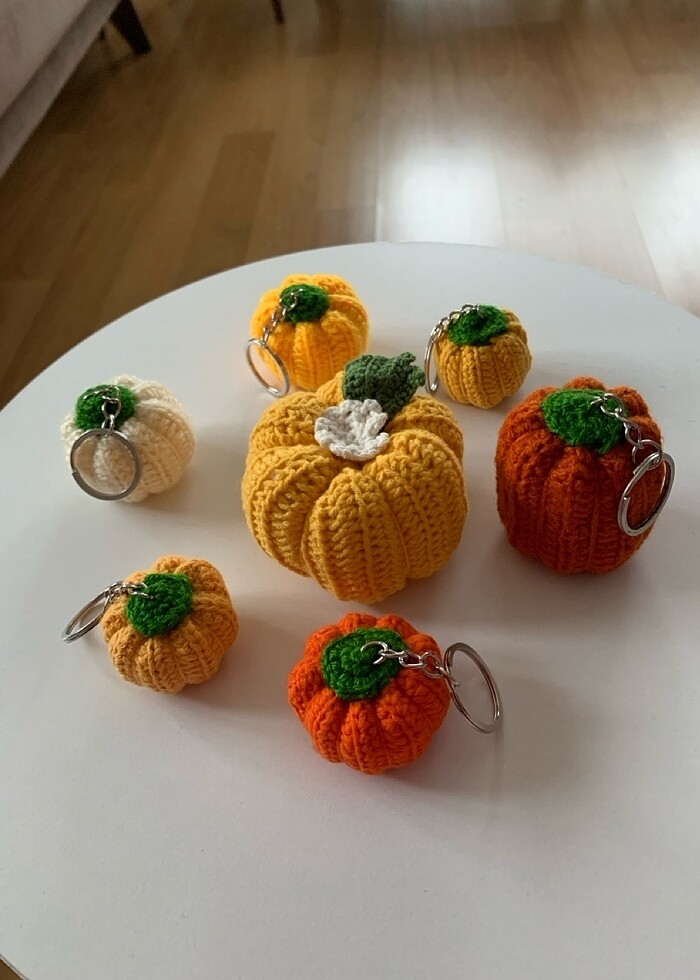 Bal kabağı anahtarlıklar - Görsel 3