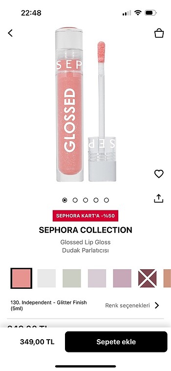 Sephora Dudak Parlatıcısı