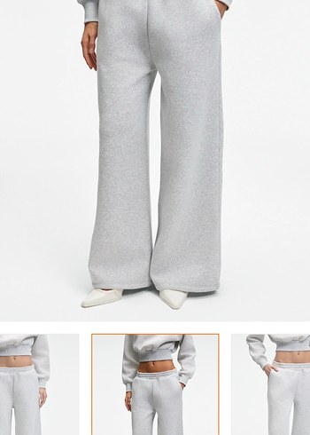 Gri Salaş Kadın Eşofman Altı - Görsel 3