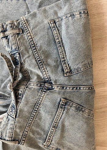 36 Beden Mavi Bagy pantolon