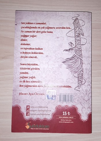 elif gibi sevmek hikmet anıl öztekin - Görsel 2