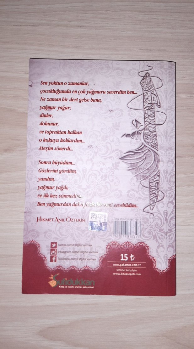 elif gibi sevmek hikmet anıl öztekin - Görsel 2