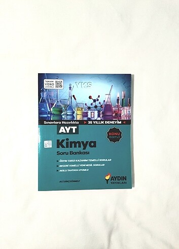 aydın kimya ayt soru bankası test kitabı
