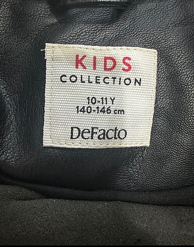 10 Yaş Beden Defacto ceket