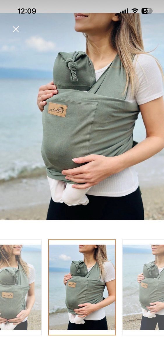 Bebek Kanguru Sling - Görsel 2