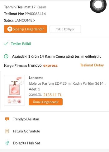 Kadın Parfümü Lancome İdole 25 Ml EDP - Görsel 3