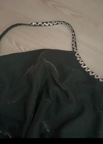 yanar döner simli gece kıyafeti İtalya'dan - Görsel 3