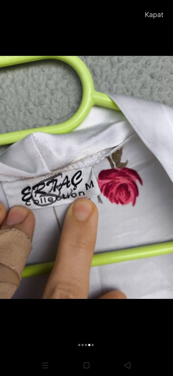 Çiçek Desenli Uzun Bohem Kadın Sabahlık - Görsel 3