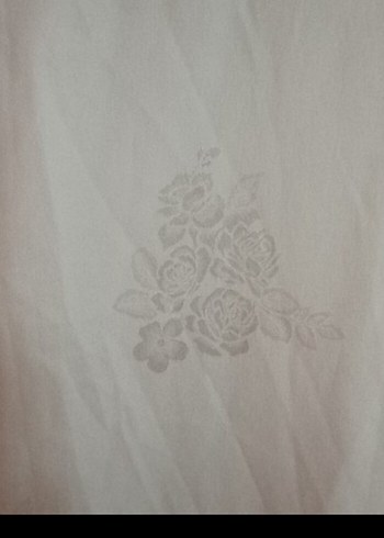 Uzun Kollu İşlemeli Beyaz sabahlık - Görsel 8