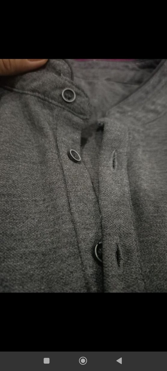 Gri Uzun Kollu Polo Yaka üstSORMADAN ALIM YAPMAYIN - Görsel 3