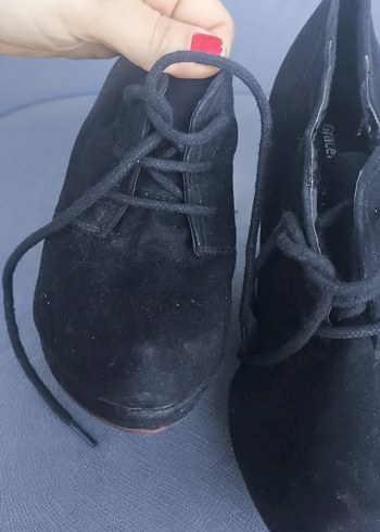 suvet ince topuk ayakkabıSORMADAN ALIM YAPMAYIN - Görsel 7