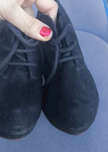 suvet ince topuk ayakkabıSORMADAN ALIM YAPMAYIN - Görsel 8