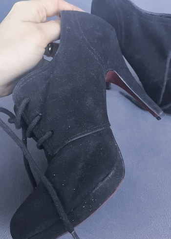 suvet ince topuk ayakkabıSORMADAN ALIM YAPMAYIN - Görsel 4