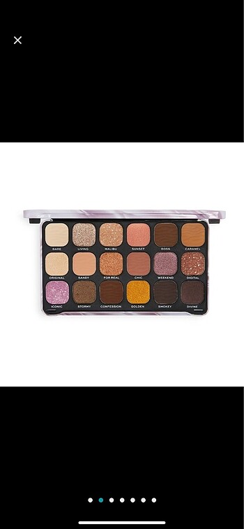 Beden revolution forever flawless nude silk far paleti