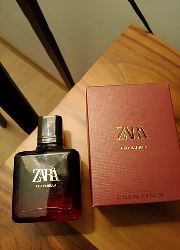 ZARA red vanilya