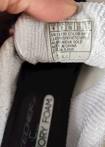 Skechers d lites orjinal ayakkabı - Görsel 6